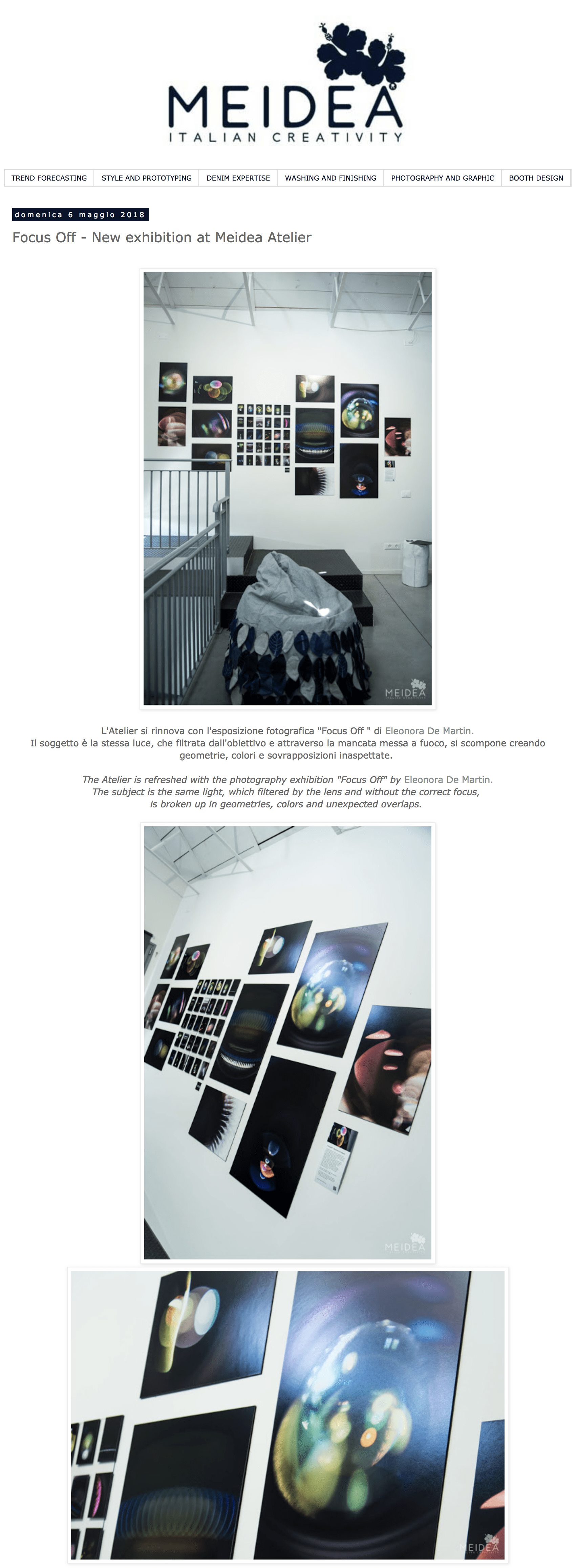 Focus Off at Meidea Atelier